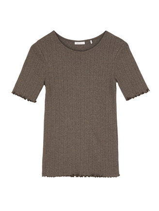 Skall Studio Edie tee Brown melange